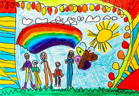 All the Kids of the Rainbow, by Charles V.
