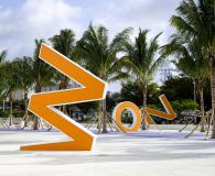 Daniel Arsham, A Memorial Bowing, Marlins Park, 2012