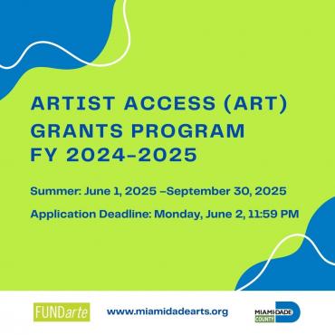 Apply for Artist Access (ART) Grants Program