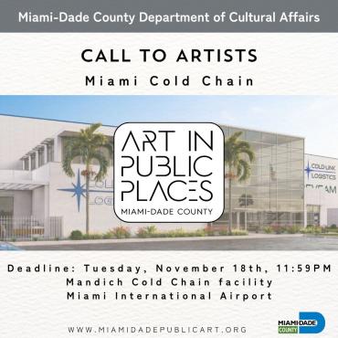 Call to Artists: Miami Cold Chain